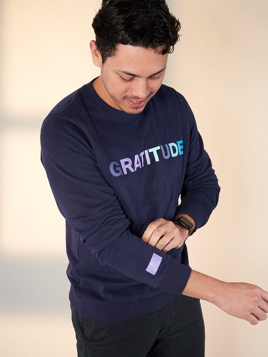 Gratitude Ombre Sweatshirt